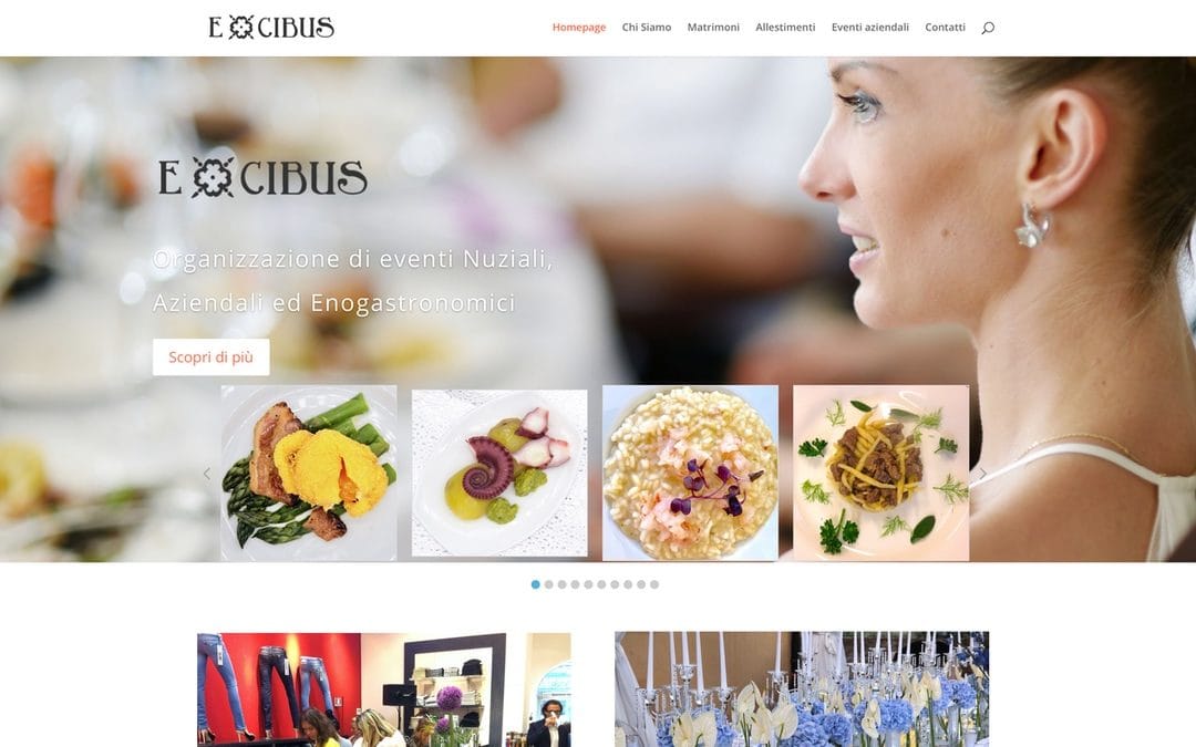 Homepage Excibus Catering